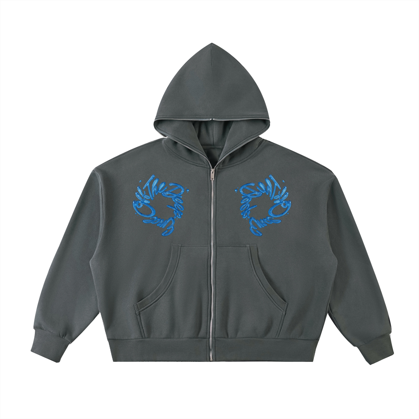 OTDE Fleeced Full-Zip Hoodie