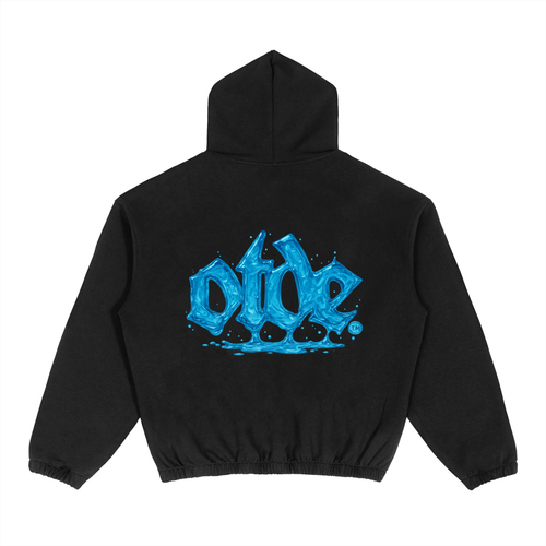 Boxy Cinched Hem Hoodie