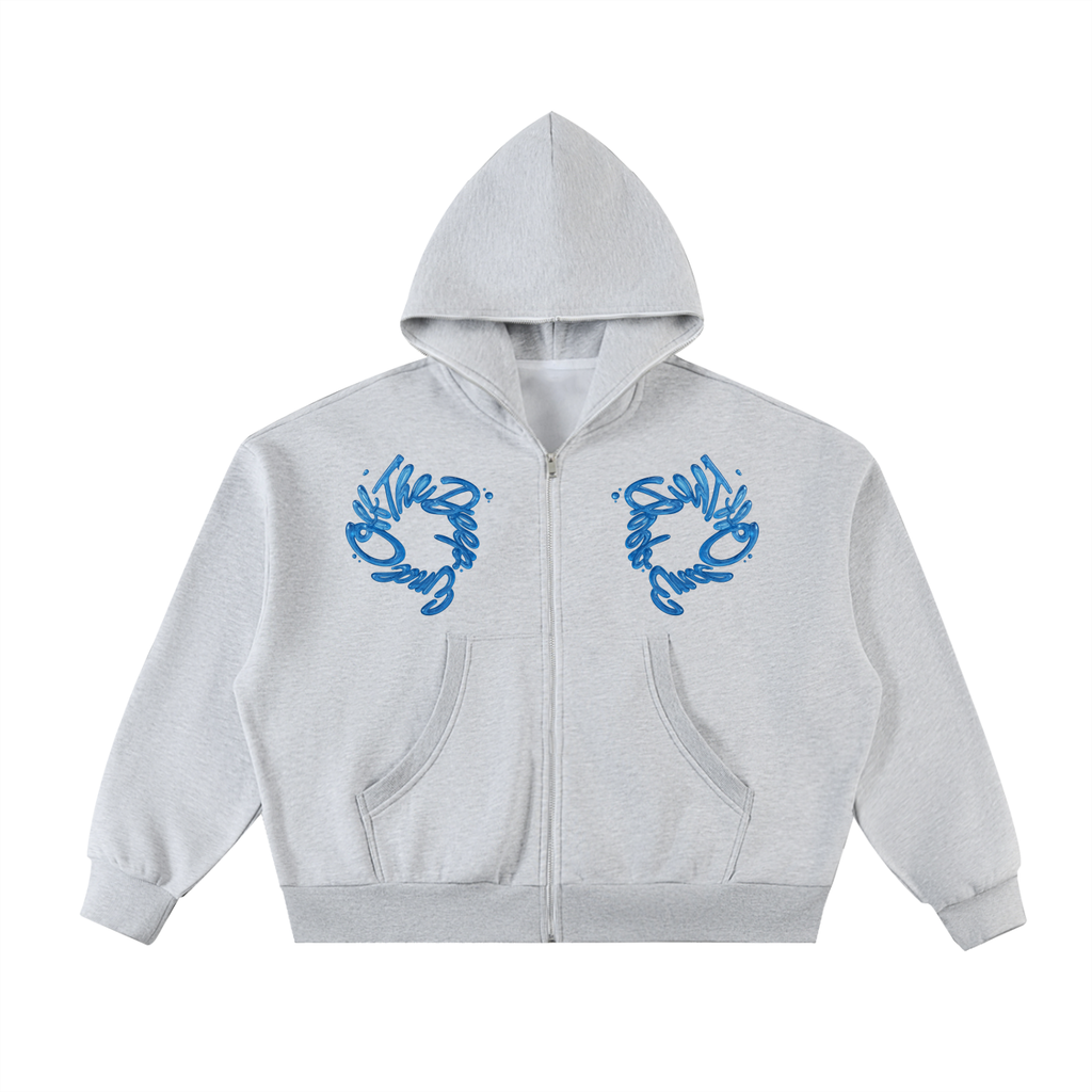 OTDE Fleeced Full-Zip Hoodie