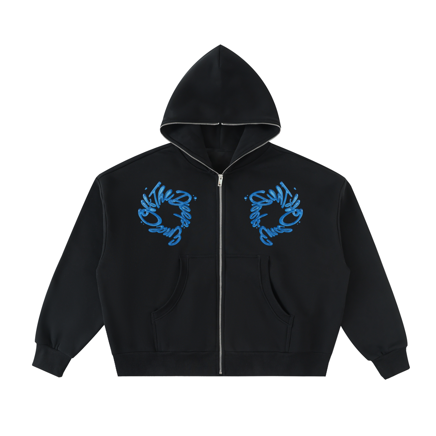 OTDE Fleeced Full-Zip Hoodie